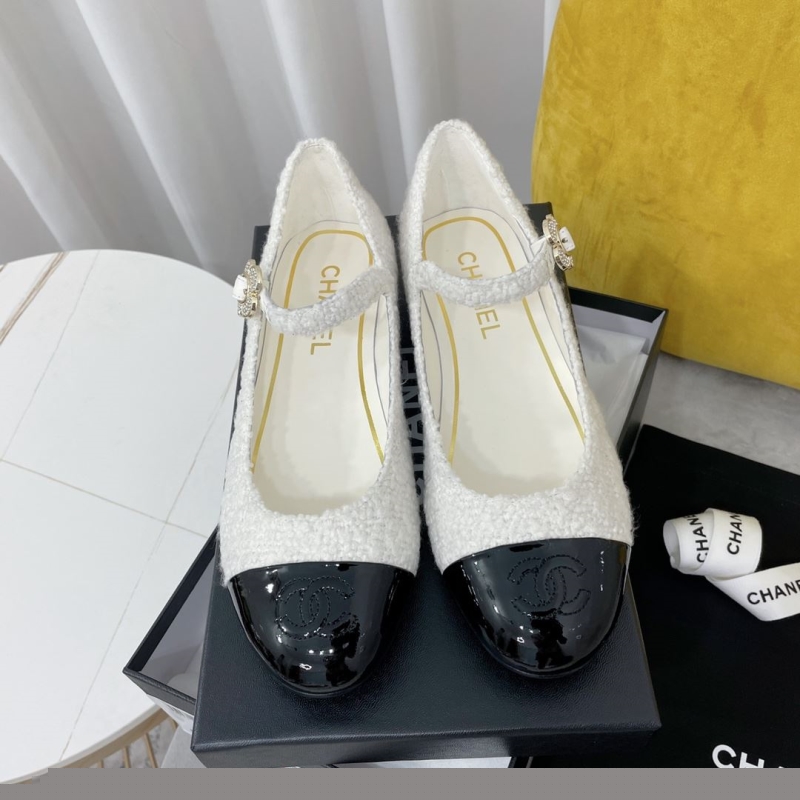 Ch*el flat shoes